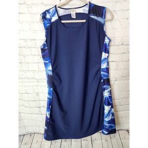 Ella Mae Tennis Outfit Womens Sz XL One Piece Multicolor Nylon & Spandex Gear